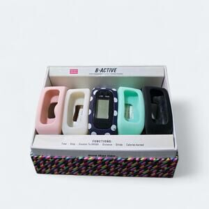 B-Active Interchangeable Watch Fitness Tracker Device & Bands